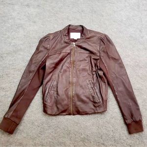 Hinge Leather Jacket (Size XS)